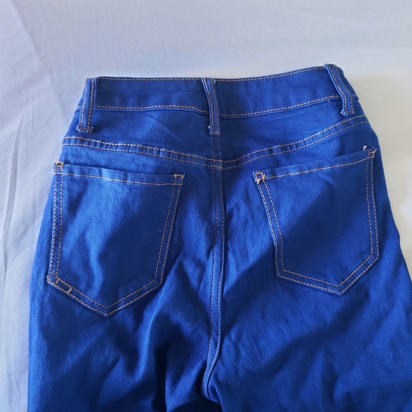 High waisted blue jeans - Picture 3 of 3